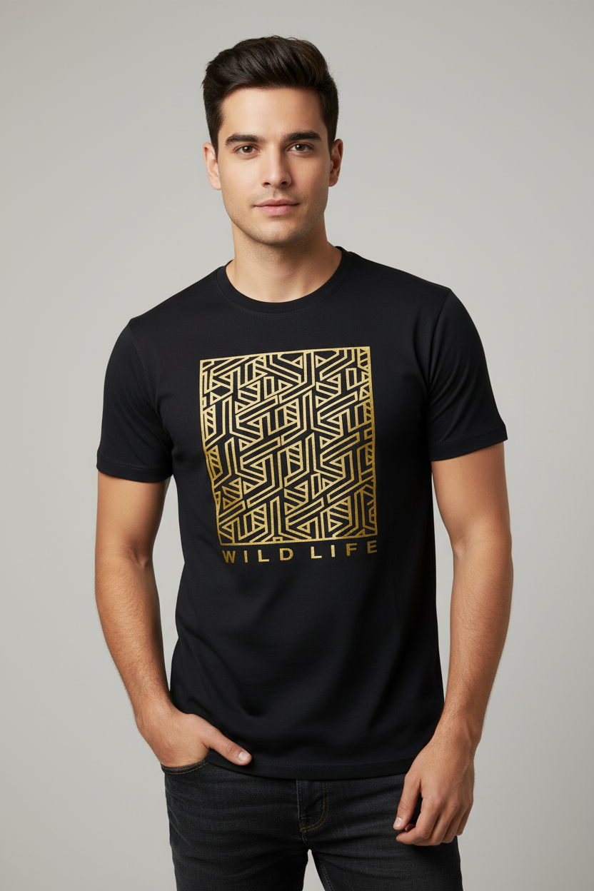 Wild Life Tee – Black
